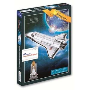 Jouet artisanal pour enfants, pièces, Puzzle 3D, <span class=keywords><strong>navette</strong></span> spatiale, cadeau, recherche pour enfants - Product Image 2