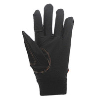 Gants de sécurité anti-vibration SONICE ROUGE/NOIR en polyester/cuir synthétique, antidérapants, respirants, résistants aux chocs mécaniques pour le secteur pétrolier