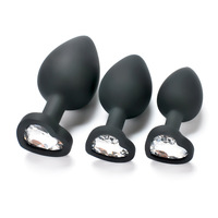 Vente en gros de godemichet anal en silicone souple Plug anal unisexe Entraîneur anal SM Sex Jouets pour adultes pour hommes et femmes Couples
