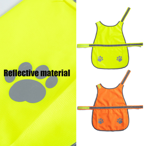 गर्मियों के लिए बेहतर दृश्यता के लिए फ्लोरोसेंट कुत्ते वर्कवियर एक्स xl xl xl पॉलीएस्टर सुरक्षा कपड़े - Product Image 2