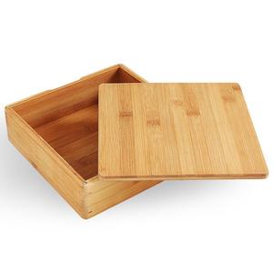 Bamboo Box Creative Wooden Storage Packing Box Wood Box Craft Gift