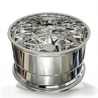 Jantes de camion forgées monobloc polies sur mesure 20X12 22x12 24x14 26x12 26x14 26x16 28x16 30X16 8x170 8x180 pour Ford GMC CHEVY