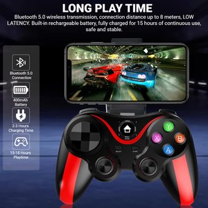 V13 <b>Wireless</b> Gamepad <b>PC</b> Smart TV Android Phone P S3 P4 SWITCH Tablet Smart Device Iso Multiple Function Phone - Product Image 3
