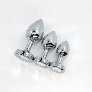 LED colorati giocattoli del sesso anale Butt <span class=keywords><strong>Plug</strong></span> con pietre di cristallo <span class=keywords><strong>vendita</strong></span> calda vibratore <span class=keywords><strong>Plug</strong></span> anale in Silicone - Product Image 3