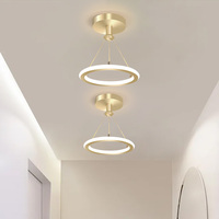 Lustres LED modernes et luxueux en fer, ultra-minces, à intensité variable, faciles à installer, pour la décoration du salon