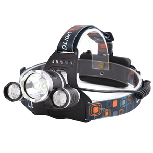 Lampe frontale LED WOSEN de haute qualité en ABS, rechargeable par USB Type-C, faisceau réglable, zoom télescopique, portée 200-500m, pour le camping - Product Image 1