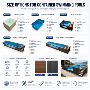 Piscina Modulare Personalizzata in Container per Esterni, Ideale per Resort, Hotel, Cortili <span class=keywords><strong>e</strong></span> Giardini - Product Image 5