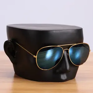 Cabezas de Maniquí de Resina Profesionales de 4 Colores, Masculinas y Femeninas, para Exhibición de Gafas - Product Image 1