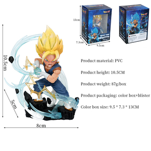 Figurines d'action d'anime en PVC de haute qualité, version Q, Super Saiyan Vegeta Goku <span class=keywords><strong>Broly</strong></span> Zamasu <span class=keywords><strong>Dragon</strong></span> Balls, <span class=keywords><strong>2</strong></span> styles, 10 cm - Product Image 3