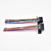 Conector Macho OBD2 de 16 Pines J1962, Arnés de Cableado de Interfaz de Diagnóstico, Enchufe de Detección OBD para Automóviles y Camiones OULIIVER, Cable de 16AWG