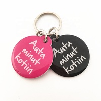 Günstige Metall Edelstahl PVC-Druck Benutzer definiertes Logo Einzigartige ID-Tag QR-Code Hunde halsbänder Pet Tag Pet Produkte