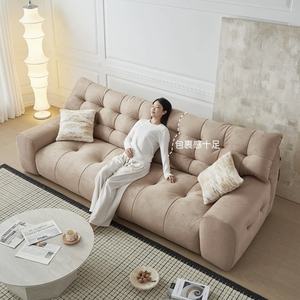 2025 nuevo respaldo alto Magic <span class=keywords><strong>Masha</strong></span> Black Bear fila recta sofá conjunto de tela con patas de tela para sala de estar por Guangdong Foshan - Product Image 4