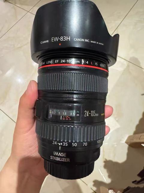Lens 24 to 105 mm High quality Original Second hand used Brand Camera HD Anti-shake Zoom Lens