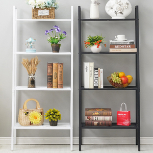 رف تخزين بسيط متعدد الطبقات شبه منحرف نوع قائم من الحديد للديكور المكتبي حل تخزين معدني للديكور - Product Image 4