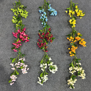 Fleurs artificielles en soie, bouquets pour décoration de mariage, accessoires de photographie pour la maison, longue durée - Product Image 2