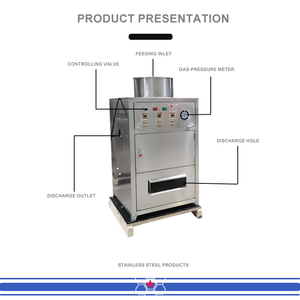 Pelatrice per Verdure e Aglio Foch in Acciaio Inox, 220V 2.2kW, Uso Commerciale, Garanzia 1 Anno - Product Image 3