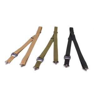 सुरक्षा दो बिंदु आउटडोर बेल्ट क्यू डी श्रृंखला स्लिंग समायोज्य स्ट्रैप ब्लैक - Product Image 1