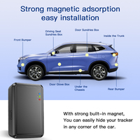 Mini Rastreador GPS LBS WiFi 4G con Aplicación IOS y Imán de Mano para Rastreo de Automóviles/Vehículos, Posicionamiento GSM