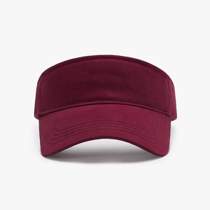 Gorra de visera blanca Unisex personalizada de alta calidad, sombrero de <span class=keywords><strong>Sol</strong></span> de playa de Golf ajustable, logotipo bordado para deportes al aire libre, pesca, hombres y mujeres - Product Image 4