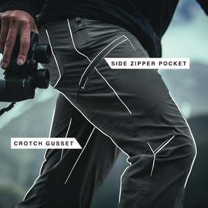 Мужские эластичные спортивные брюки - Product Image 6