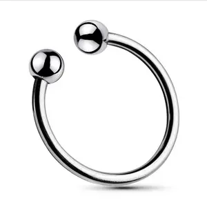 Penis Rings Stainless Steel Open Cuff Ring Glans Ring Erenction Enhancing Sex Toys For Men