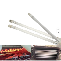Élément chauffant en tube de quartz SIO2 laiteux 400V 2000W à chauffage rapide pour four grille-pain