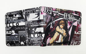 32 Design Portefeuille PU court de haute qualité avec fermeture éclair pour les fans de Anime <span class=keywords><strong>Death</strong></span> <span class=keywords><strong>Note</strong></span> comme cadeau - Product Image 3