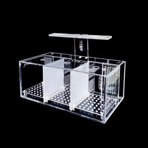 Protezione ambientale Desktop LNBox isolamento in plastica <span class=keywords><strong>acquario</strong></span> <span class=keywords><strong>acquario</strong></span> piccolo ciclo di filtrazione della coltura di pesci - Product Image 6
