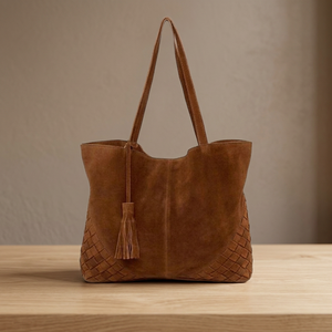 Pochette en cuir véritable pour femme, durable, à fermeture éclair, souple, pour soirée, voyage, usage quotidien, légère, imperméable, sacs à main décontractés - Product Image 1