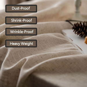 Nappe en lin lavé à la pierre, nappe de mariage décorative avec technique tissée, ambiance détendue, nouvel arrivage - Product Image 5