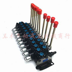 Vanne hydraulique multi-directionnelle à 10 voies, commande manuelle, pour produits pétroliers - Product Image 3