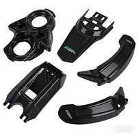 Kit de carénage de protection latérale en fibre de carbone pour Surron Light Bee X, personnalisable OEM/ODM, vente en gros, usine professionnelle