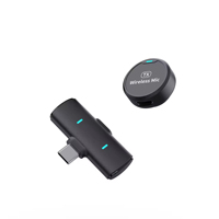 Microfono Lavalier Wireless Magnetico Portatile M1 per Telefono, Fotocamera, Live, YouTube, Vlog