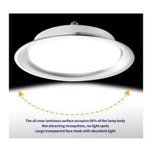 Vente en gros ultra-bas <span class=keywords><strong>prix</strong></span> IP65 éclairage industriel circulaire pendentif entrepôt d'atelier UFO haute puissance plafonnier - Product Image 3