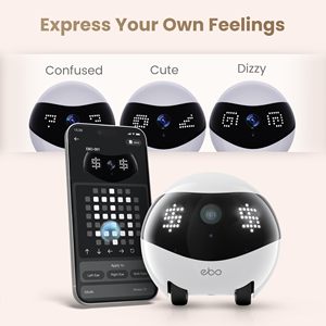 Hot-bán thông minh Pet Robot ebo Air 2 + 2K HD Camera + Tự động nạp tiền + điều khiển ứng dụng từ xa cho đầy đủ nhà giám sát - Product Image 5