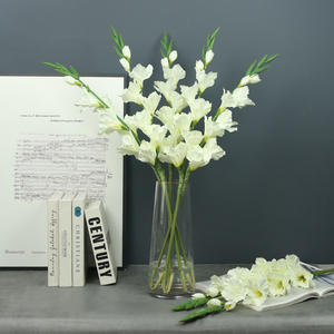 H-481 Valentine Cadeaux Décorations Fleurs Artificielles Épée Unique Orchidée - Product Image 3