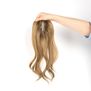 Prothèse capillaire en cheveux humains naturels de bonne qualité, d'un seul donneur, cuticules alignées, base en dentelle fine, par l'usine - Product Image 5