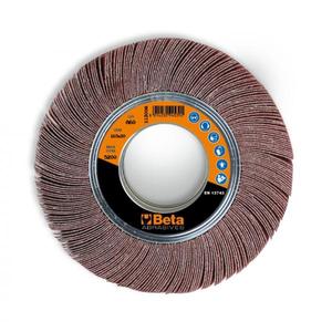 BETA - 113000108 Roues à lamelles avec toile de corindon, avec alésages ø 165x50mm (multi-pack) - EAN 8014230947211 ABRASIVES - Product Image 1