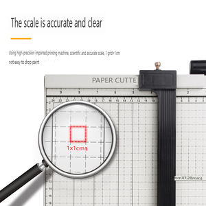 Cortador de Papel Manual de Metal Eficiente Tamanho A4 Portátil - Product Image 6