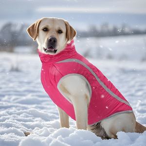 Abrigo de Invierno para Perro Resistente, a Prueba de Viento e Impermeable, con Cuello Alto, Chaqueta de Forro Polar Grueso de 185g para Mantener el Calor - Product Image 5