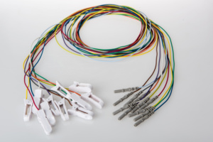 Greentek Medische Herbruikbare Ag/Agcl Oor Clip <span class=keywords><strong>Eeg</strong></span> Elektrode Kabel Compatibel Met Natus <span class=keywords><strong>Eeg</strong></span> Machine - Product Image 6