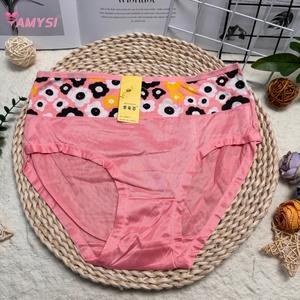 5804-<span class=keywords><strong>2</strong></span> #   2026 Sommer Hochwertige Damen-Milchseide Blumenmuster Alltags-Druck-Tangas Große Größen Sexy Großhandel - Product Image 3