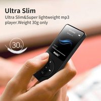 Radio Audio Terbaru RUIZU X02 Bible AM/FM Layar TFT 1,8 Inci Portabel Mendukung Kartu TF Pemutar Musik MP3