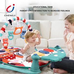 Tapis de sport pour enfants, avec cadre de Fitness pour les pieds, tapis de jeu pour bébés, avec musique, jouets doux, Oem, vente en gros, - Product Image 2
