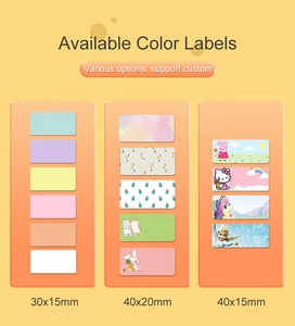 Nhãn Dán Màu Cho Kíp Nổ P1 DP26 DP23 Giấy Nhiệt Hoạt Hình Chống Trầy Xước Chống Nước - Product Image 4