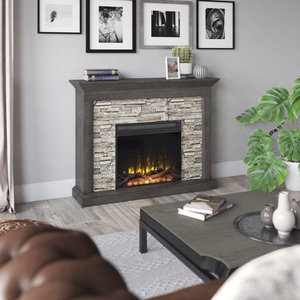 Chimenea Eléctrica Moderna Independiente, Ecológica y <span class=keywords><strong>de</strong></span> Bajo Consumo para Uso Doméstico y Hotelero, Mueble para Sala <span class=keywords><strong>de</strong></span> Estar Yuepeng Meimu - Product Image 6