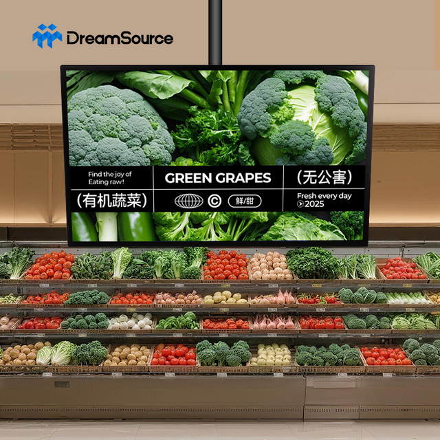 All-In-One Interactive Screen Wall Mounted Digital Advertising Display Screen with Infrared IR Touch