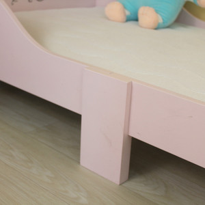 Qualità camera da <span class=keywords><strong>letto</strong></span> mobili stile principessa in legno <span class=keywords><strong>singolo</strong></span> <span class=keywords><strong>rosa</strong></span> bambini letti ragazze - Product Image 6