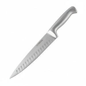 Couteaux de cuisine de style japonais de haute qualité Ligne de saphir-Boîte de 48 comprenant du pain d'office Couteaux de chef Santoku avec encoches de lame - Product Image 2