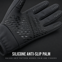 Gants de sport d'extérieur fonctionnels à doigts complets, personnalisables avec logo OEM, impression numérique sérigraphiée, impression en relief en caoutchouc antidérapante